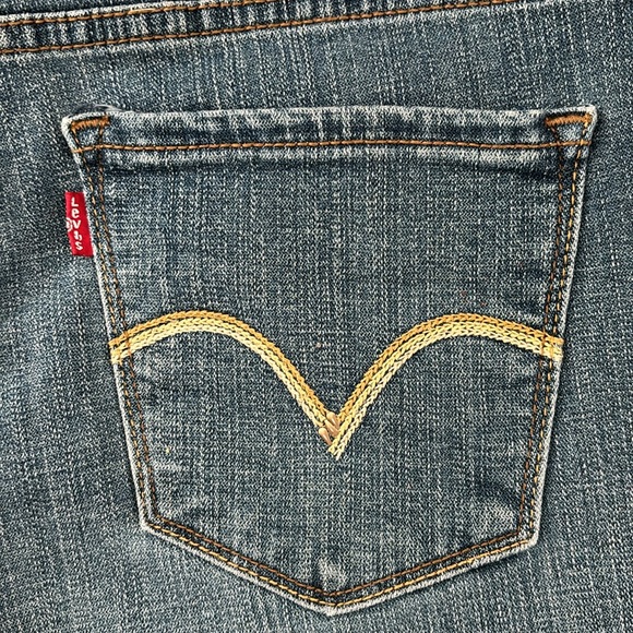 Levi’s Women’s Size 12 High Rise Bermuda Denim Shorts - Picture 10 of 11